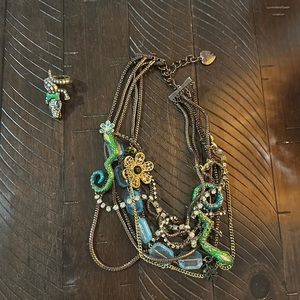 BOGO!! 
Great shape, worn once, comes with ring and necklace